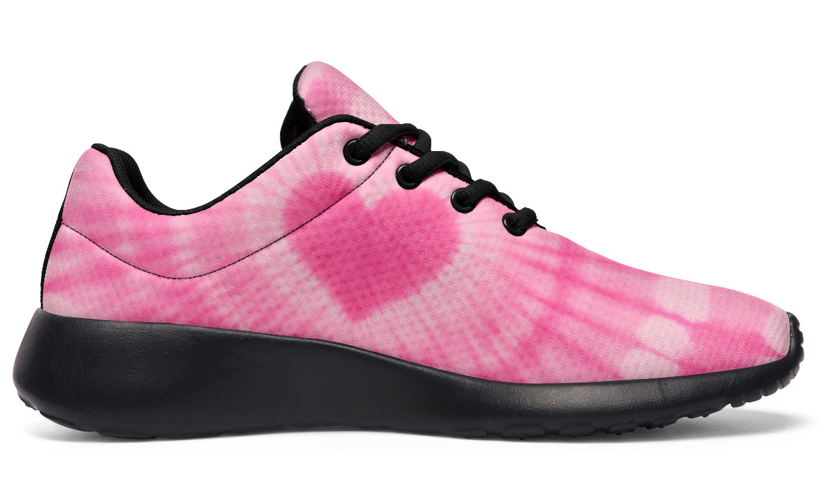Pink Heart Tie Dye
