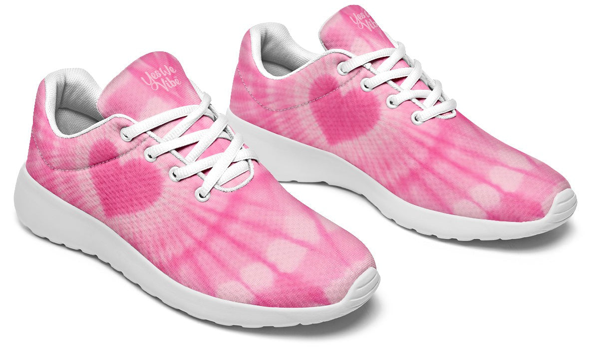 Pink Heart Tie Dye