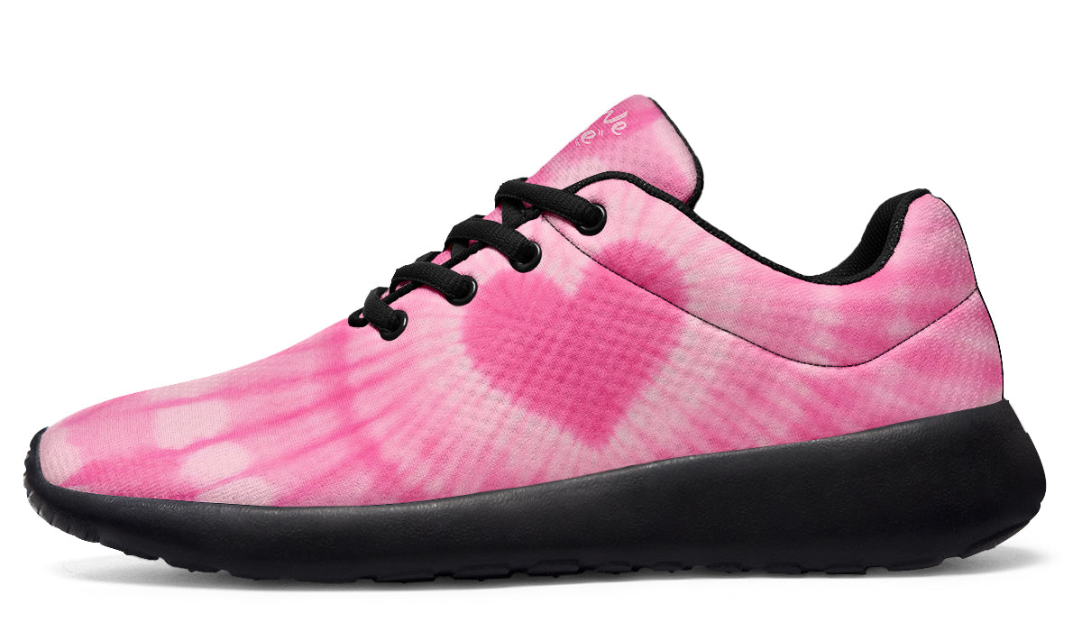 Pink Heart Tie Dye