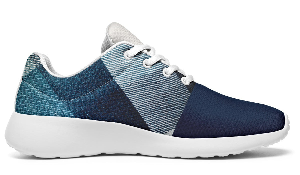 Plaid Color White Navy