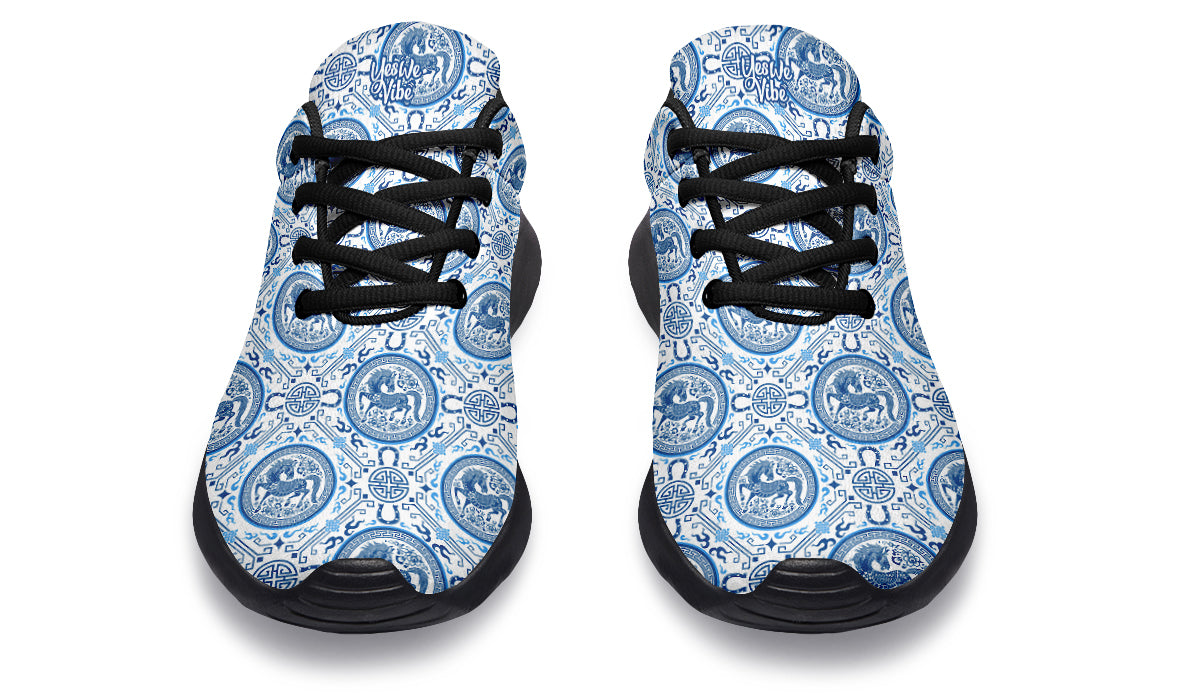 Porcelain Geometric Horse