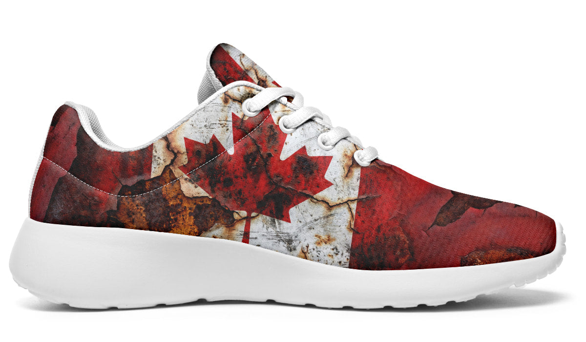 Rusty Canadian Flag