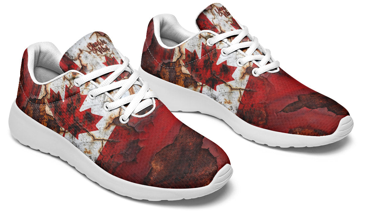 Rusty Canadian Flag