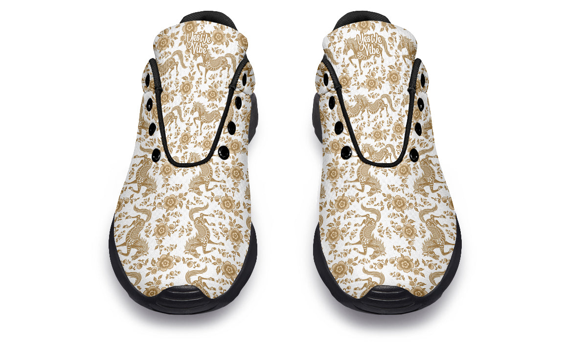 Sepia Floral Stallion