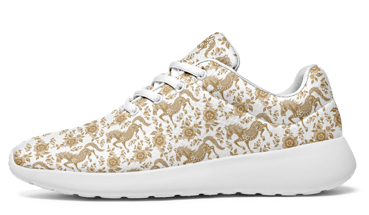 Sepia Floral Stallion