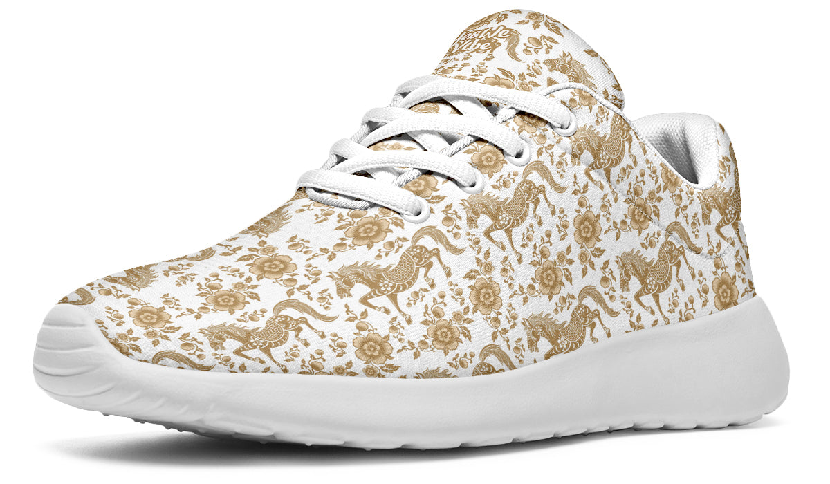 Sepia Floral Stallion