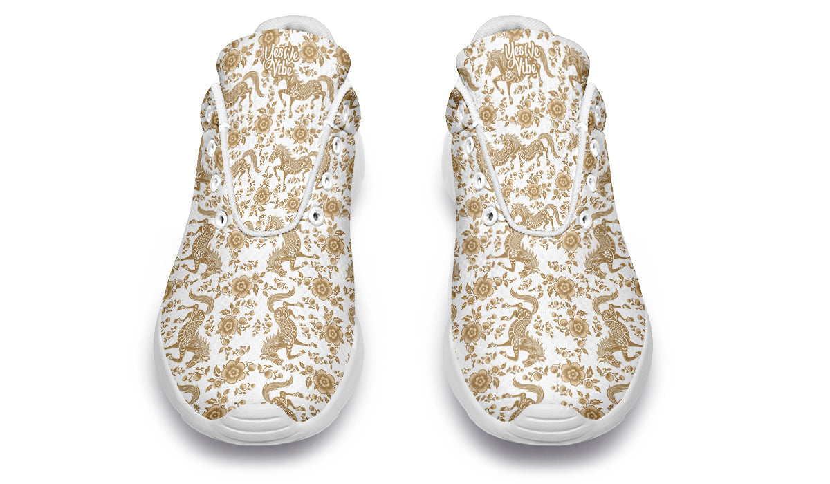 Sepia Floral Stallion