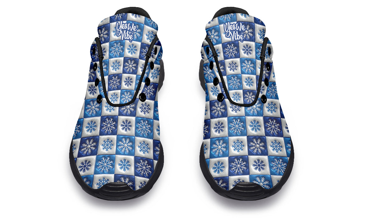 Snowflakes 3D Inflated Bubble