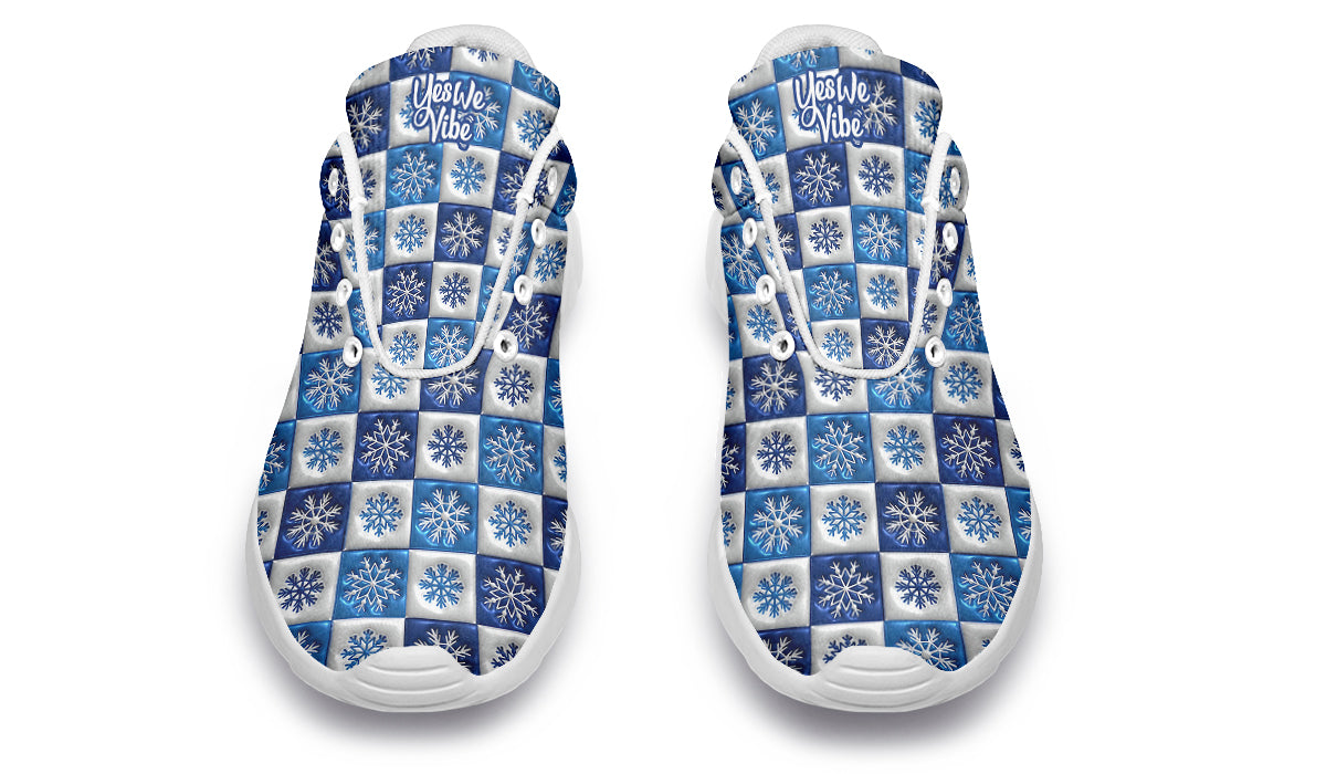 Snowflakes 3D Inflated Bubble