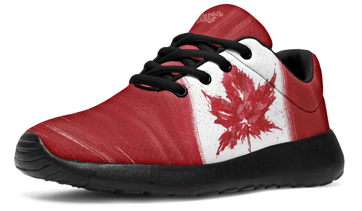 Splatter Leaf Flag