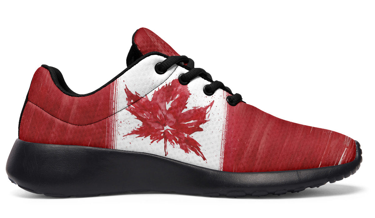 Splatter Leaf Flag
