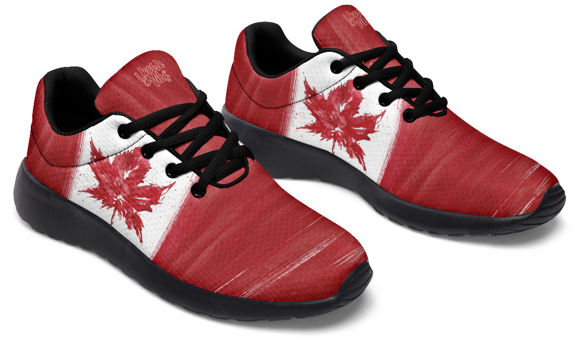 Splatter Leaf Flag
