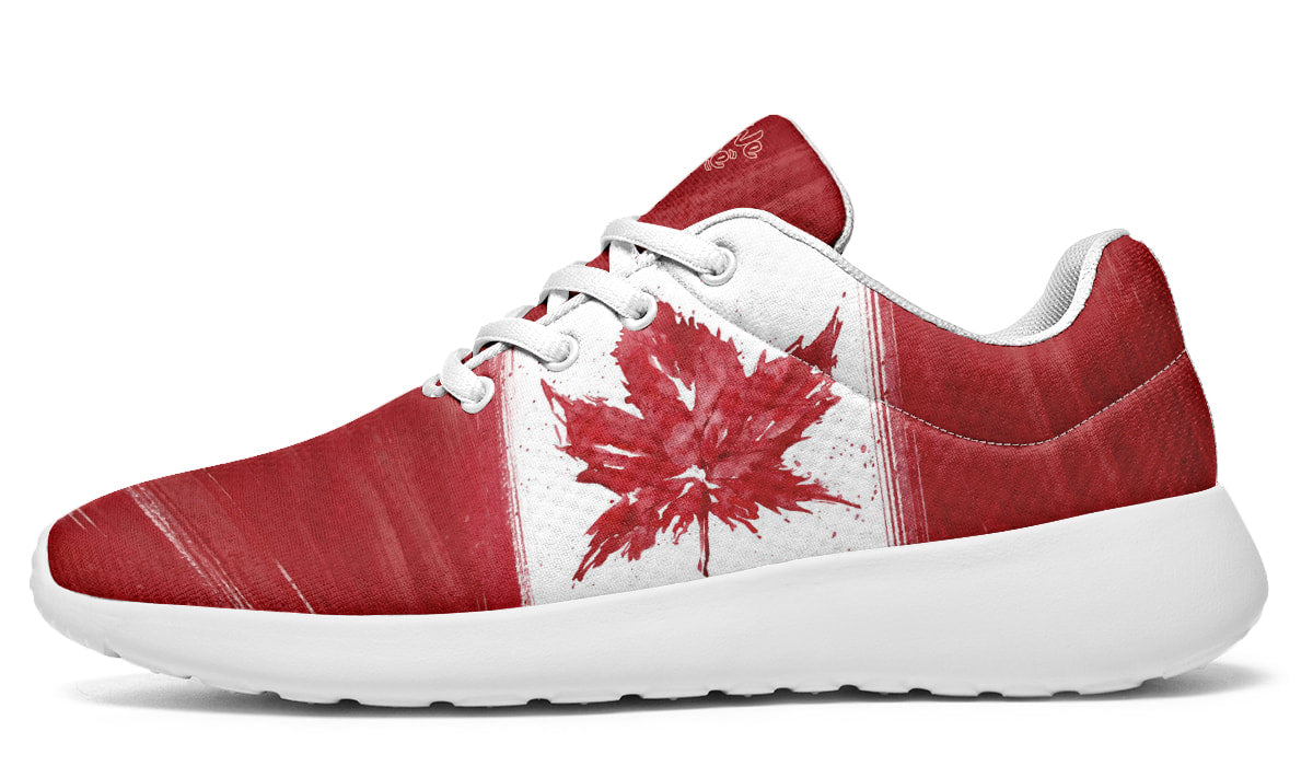Splatter Leaf Flag