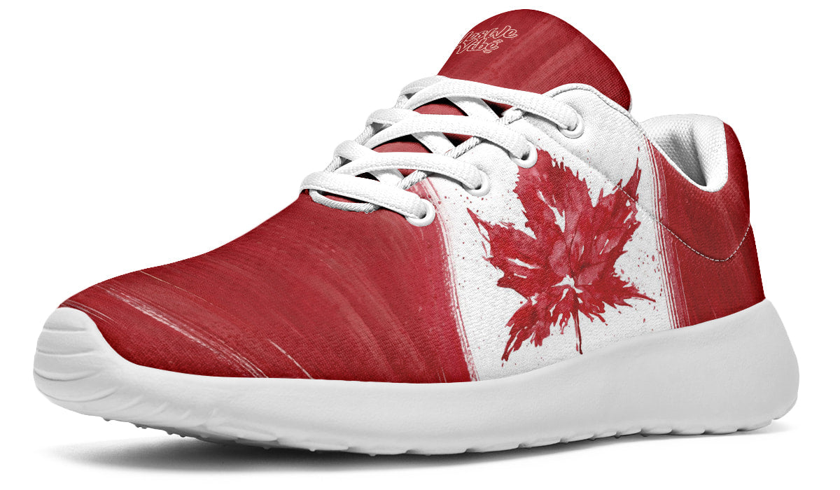 Splatter Leaf Flag