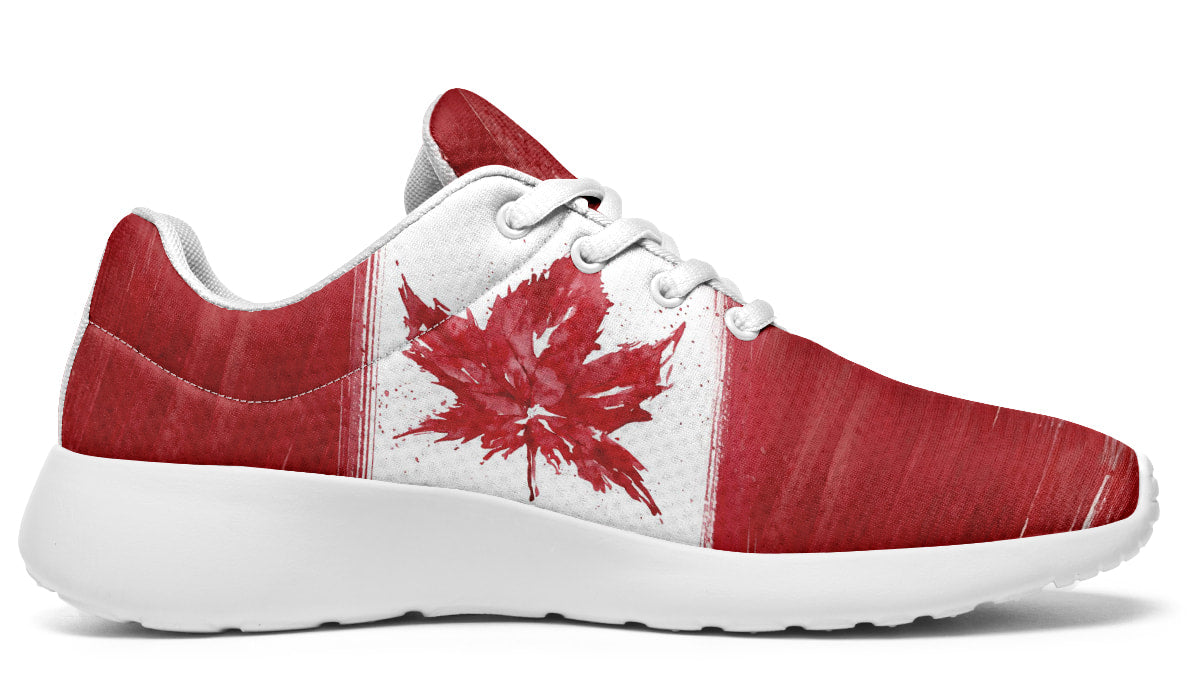 Splatter Leaf Flag