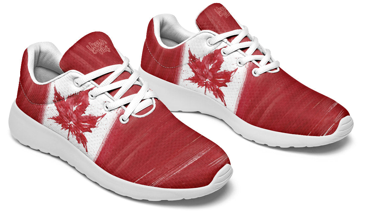 Splatter Leaf Flag