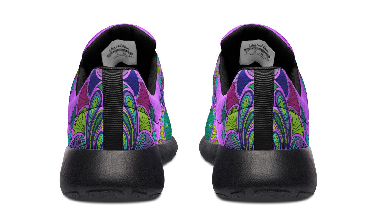 Stylized Outlines Peacock