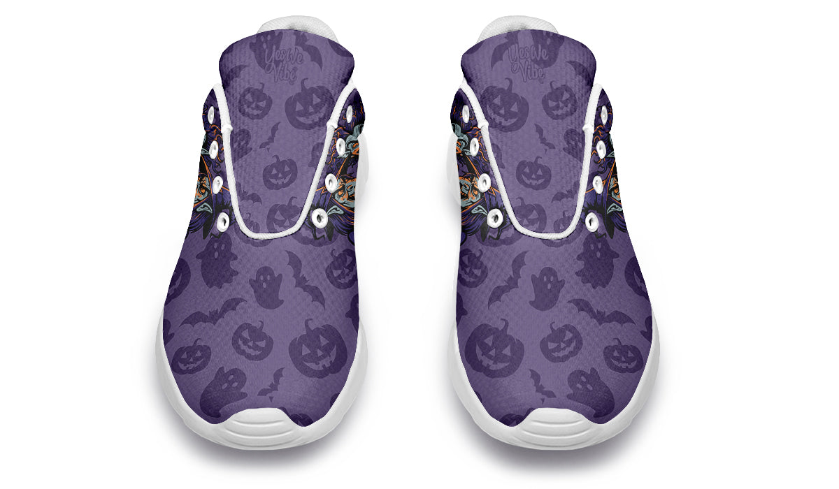 Three Witches Brewing Potions