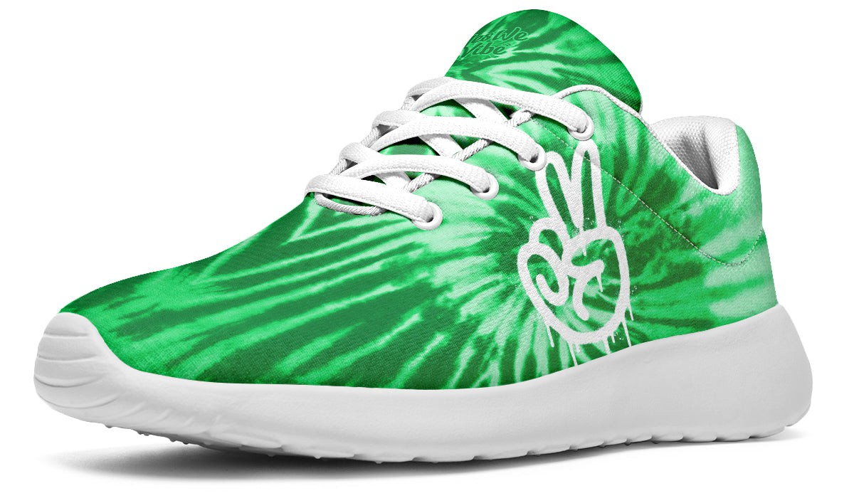 Tie Dye In Green Peace Hand