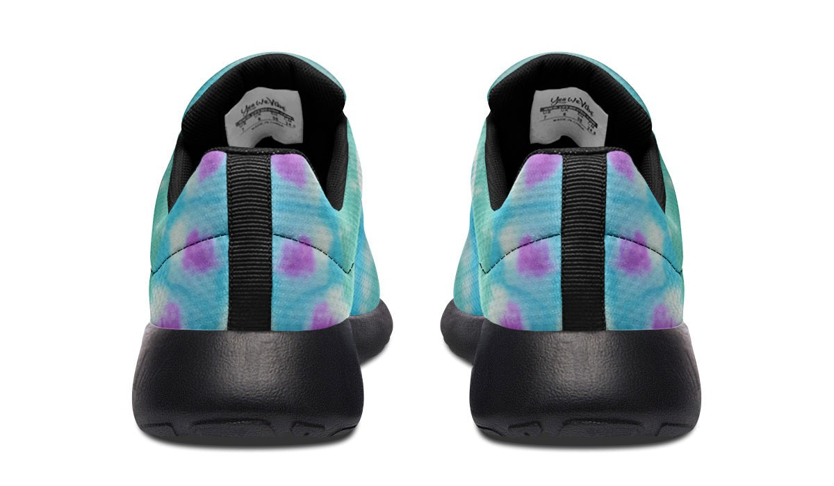 Turquoise Heart Tie Dye