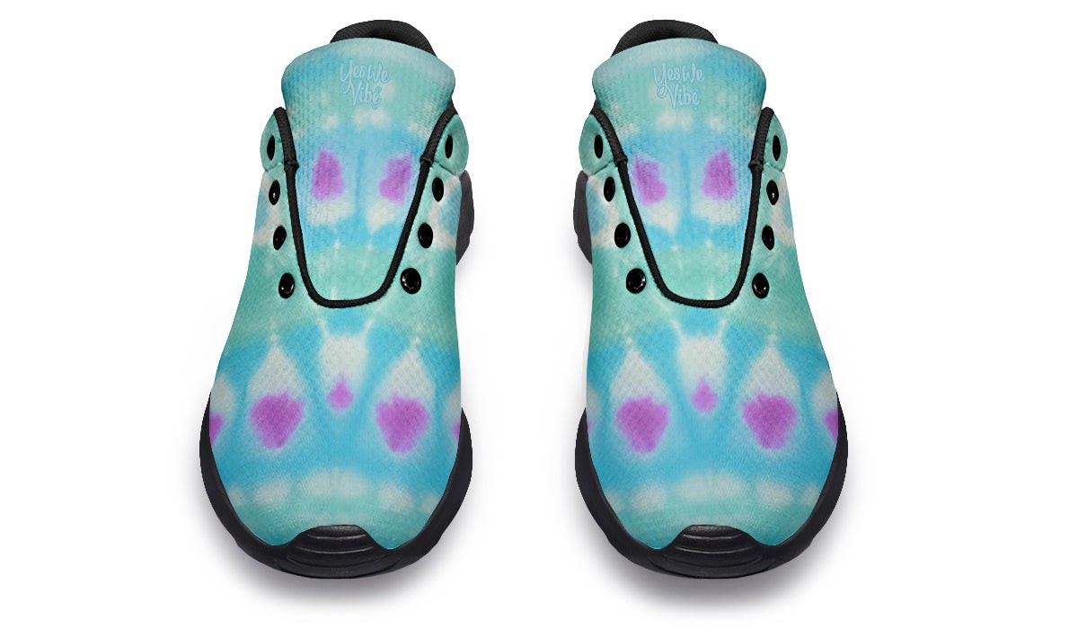 Turquoise Heart Tie Dye