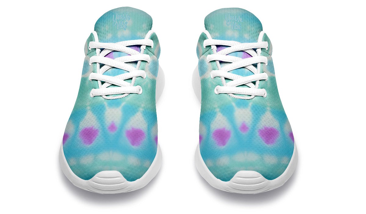 Turquoise Heart Tie Dye