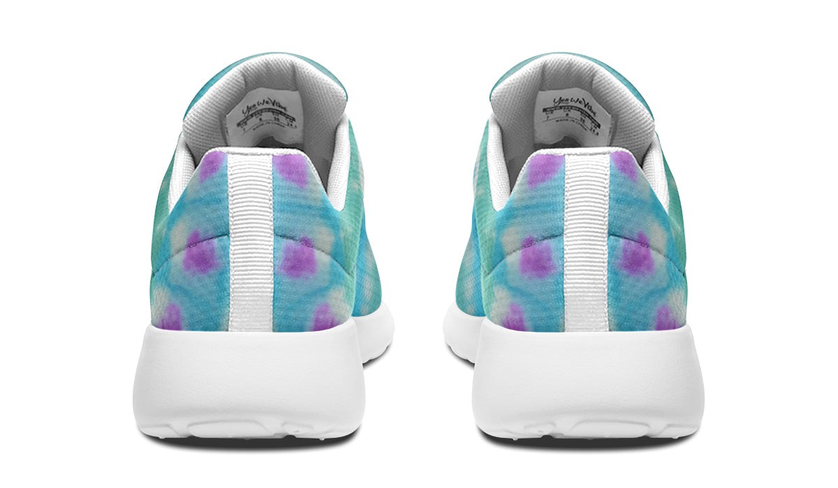 Turquoise Heart Tie Dye