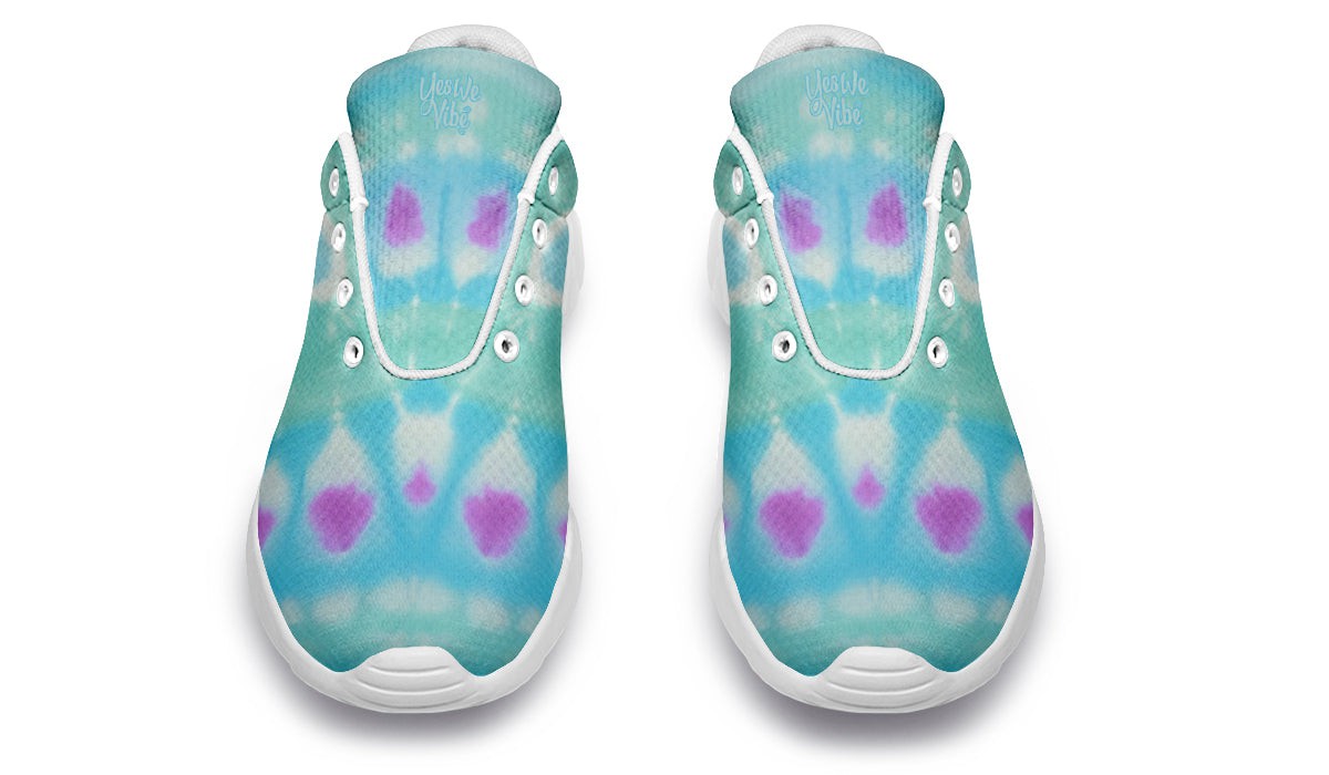 Turquoise Heart Tie Dye