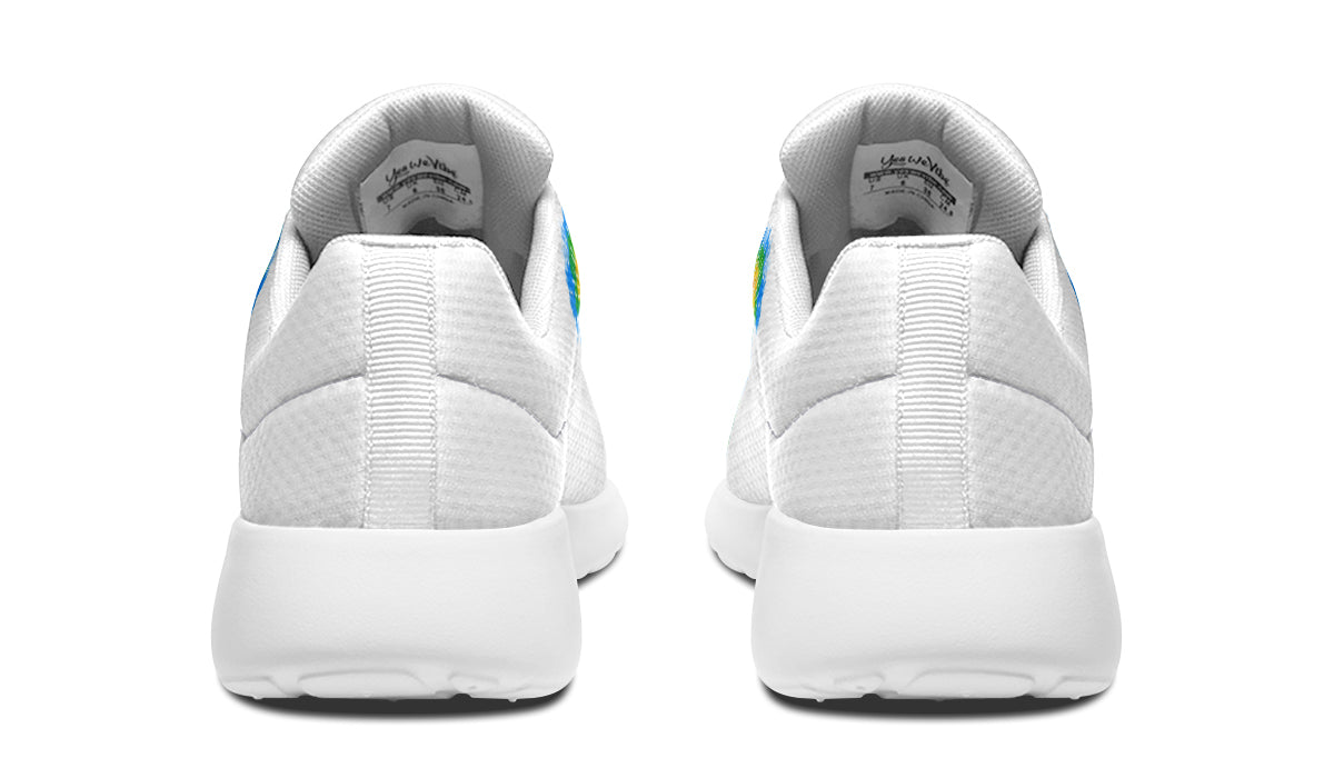 Watercolor Rainbow Heart