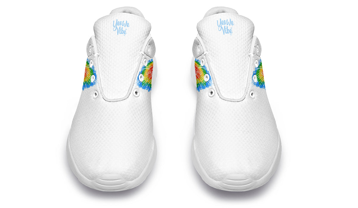 Watercolor Rainbow Heart