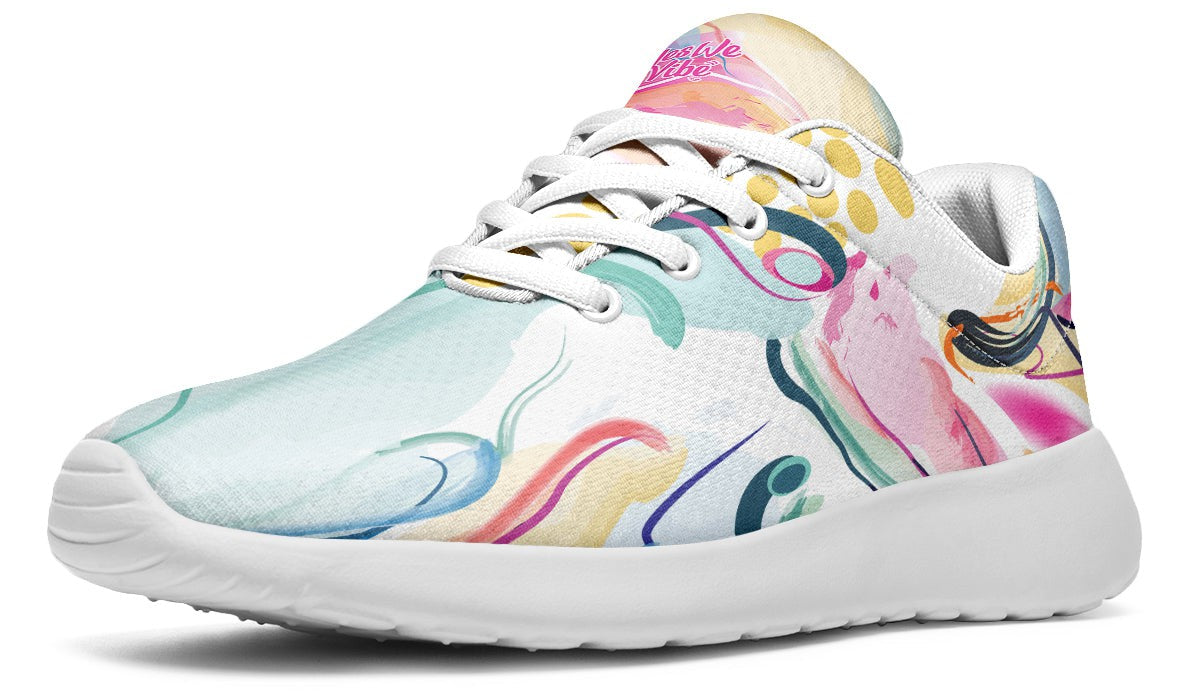 Watercolor Wavy Lines