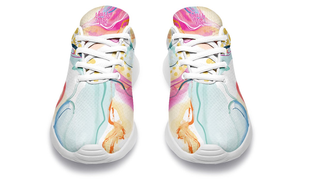 Watercolor Wavy Lines