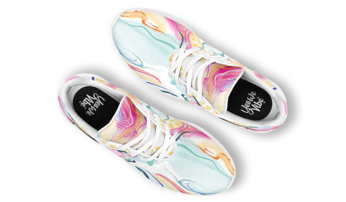 Watercolor Wavy Lines