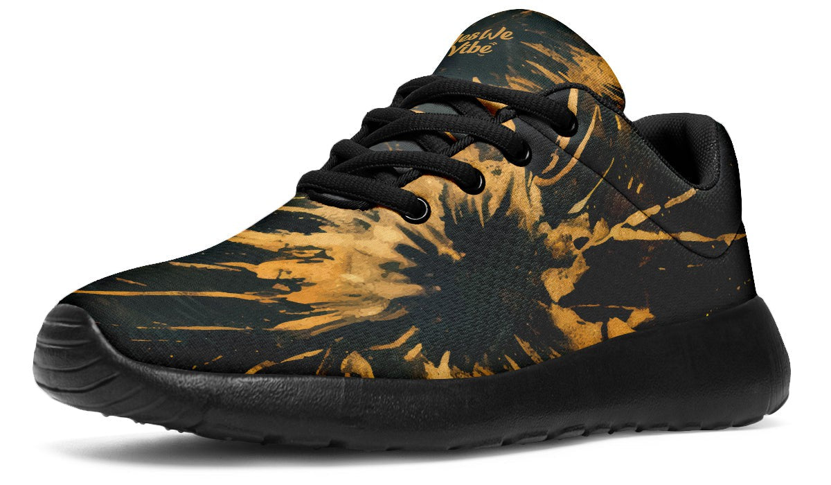 Yellow And Gold Tie Dye