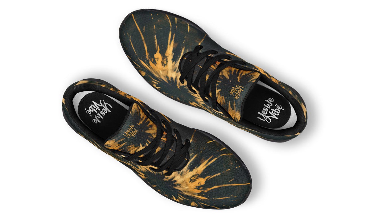 Yellow And Gold Tie Dye