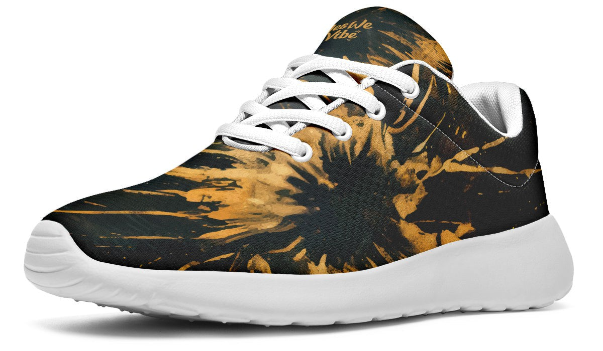 Yellow And Gold Tie Dye