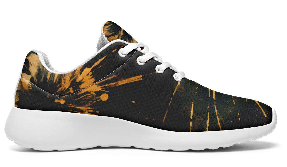 Yellow And Gold Tie Dye