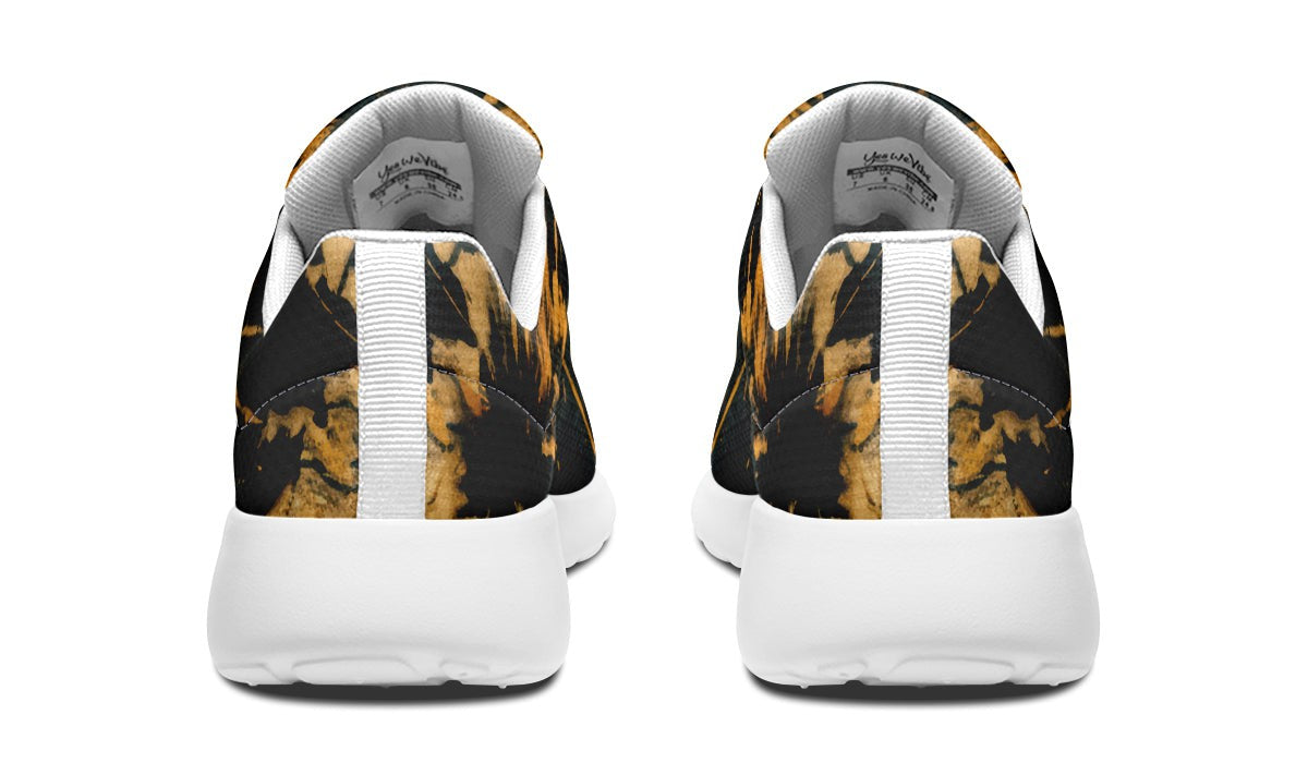 Yellow And Gold Tie Dye