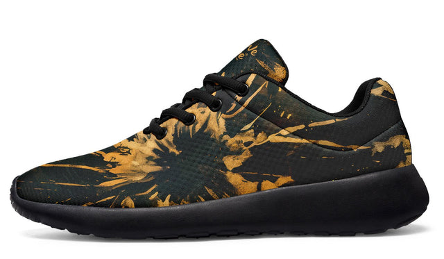 Yellow And Gold Tie Dye