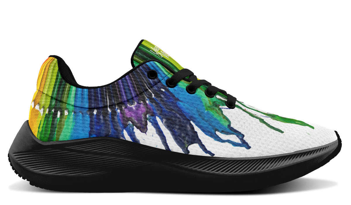 Melted Crayon Rainbow