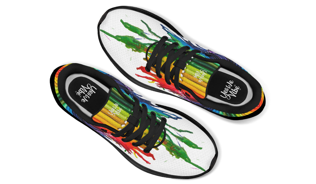 Melted Crayon Rainbow