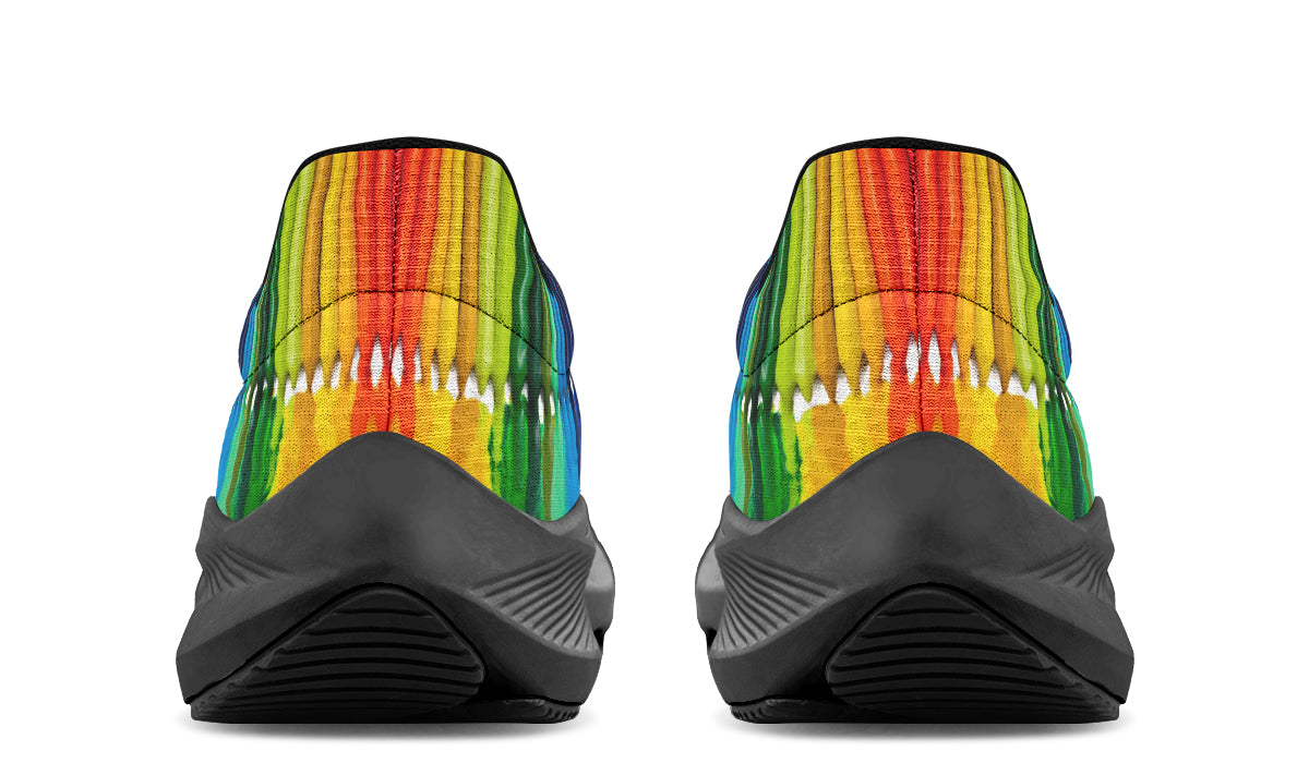 Melted Crayon Rainbow