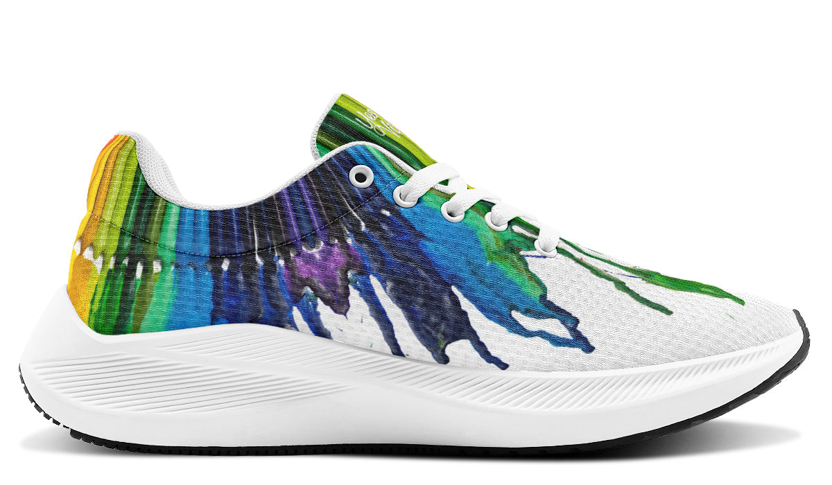 Melted Crayon Rainbow