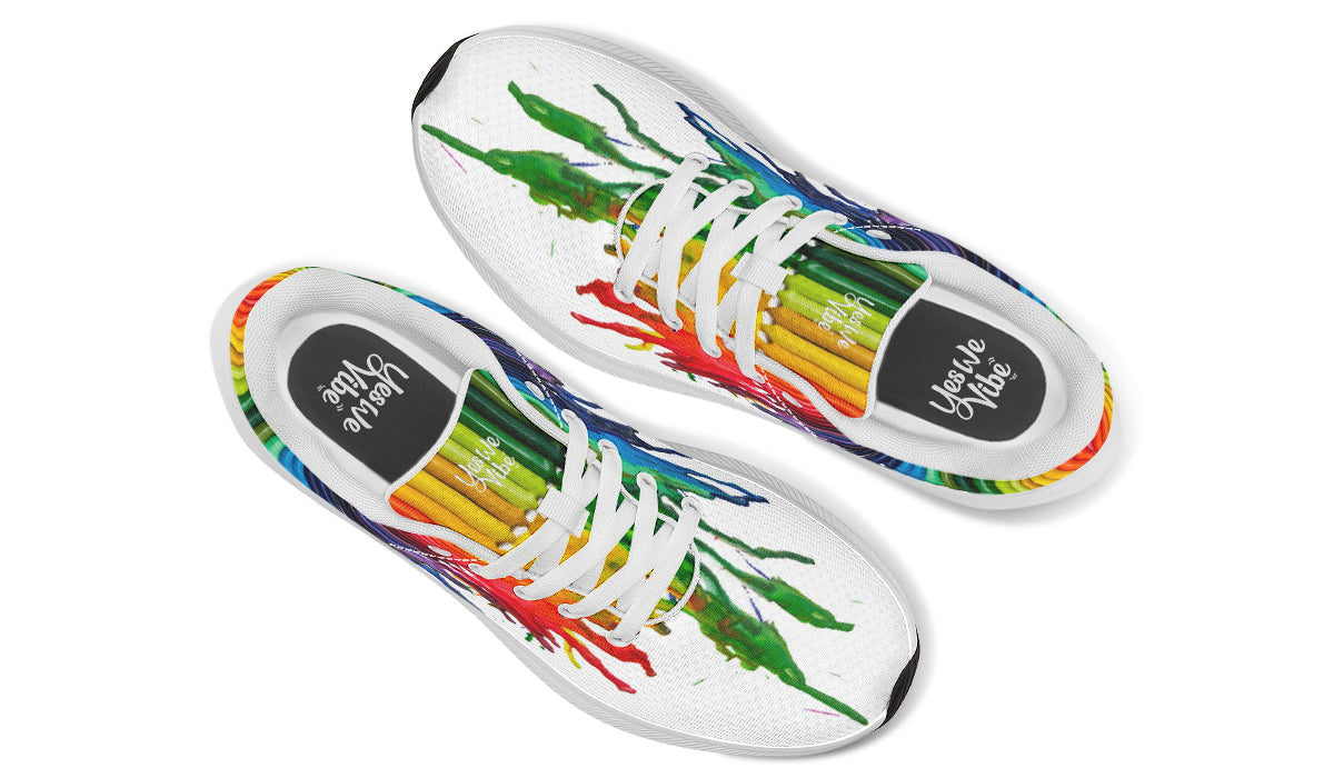 Melted Crayon Rainbow