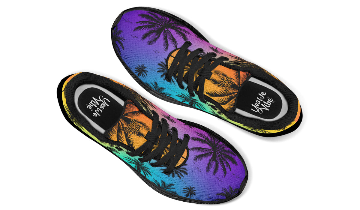 Chilling With Colors Palm Trees