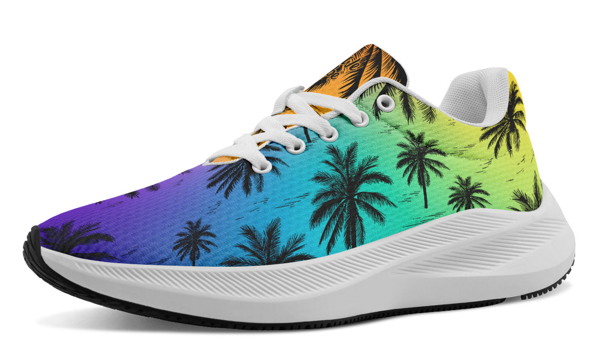 Chilling With Colors Palm Trees