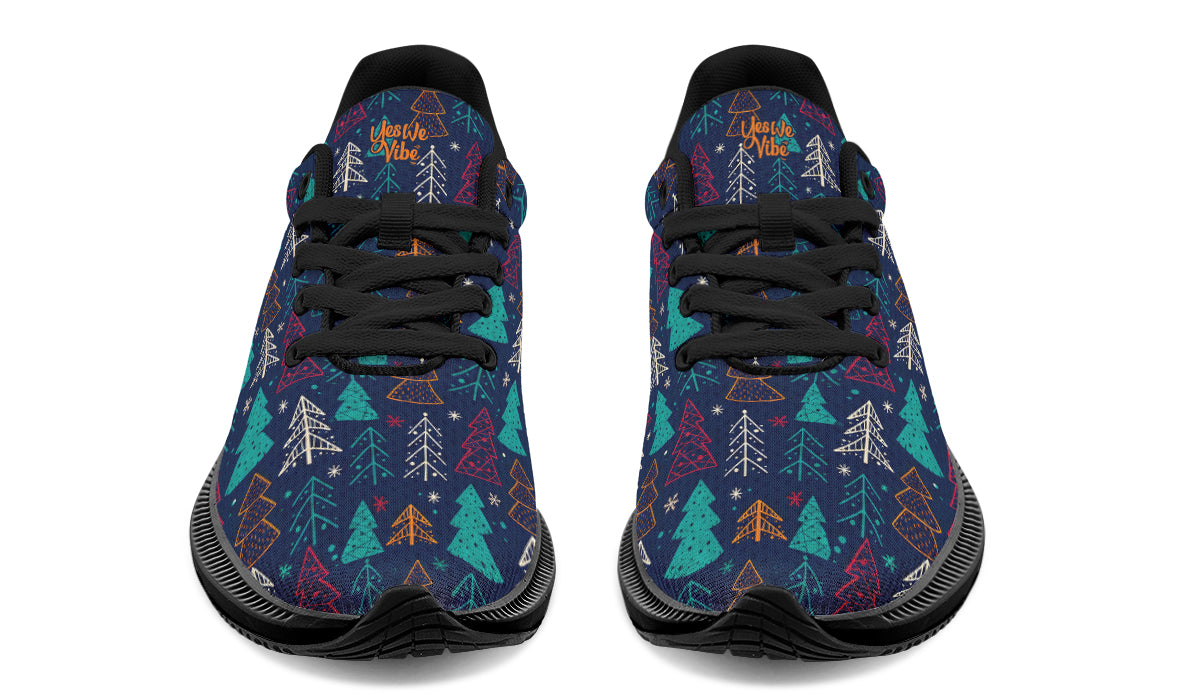Christmas Forest Silhouette