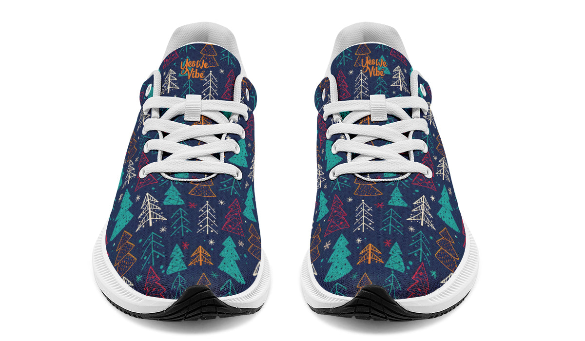 Christmas Forest Silhouette