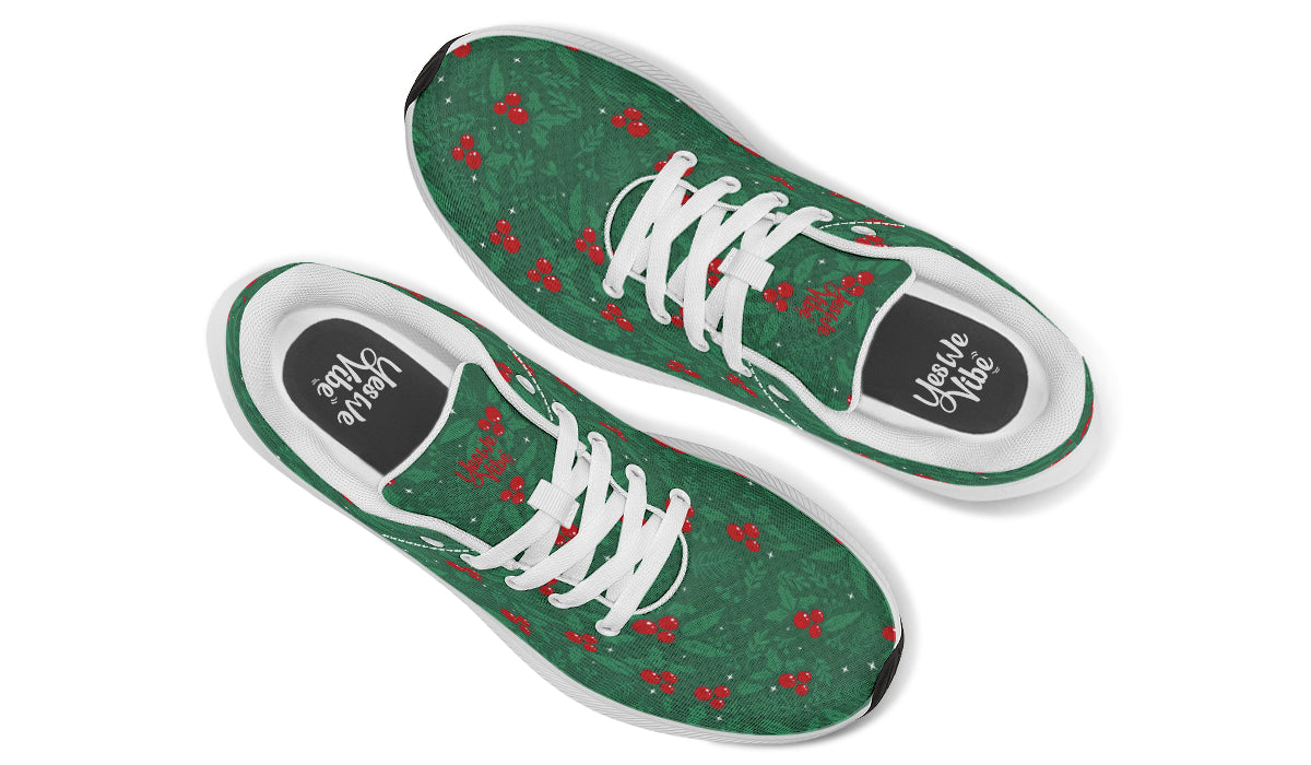 Holly Berry And Fir Branches