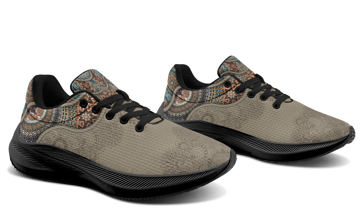 Ornate Flower Grey
